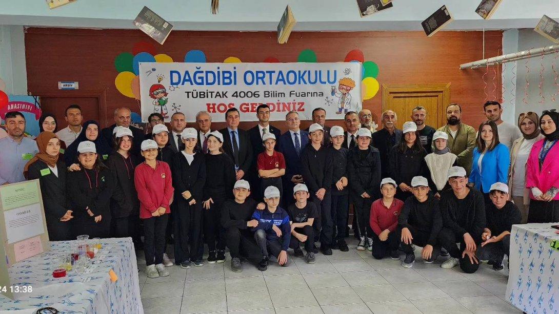 DAĞDİBİ İLK/ORTAOKULUNDA TUBİTAK 4006 FUARI DÜZENLENDİ